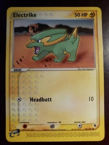Electrike 52/109 EX Ruby & Sapphire - Common Pokemon Card - NM - Picture 1 of 2
