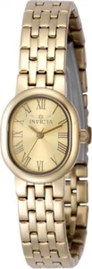 Reloj Invicta Angel Lady 48139 20 mm esfera dorada PC21J cuarzo acero inoxidable - Imagen 1 de 5