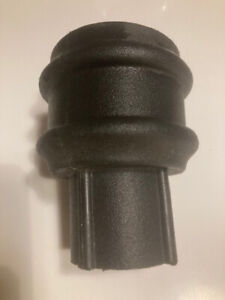 Brett Martin Cast Iron effect. 68mm downpipe coupler.  Black. BR206CI