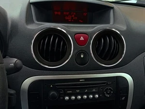 Pour Citroen C3 02-09 Anneaux De Ventilation Chromes Aluminium Poli 4 pièces - Imagen 1 de 11