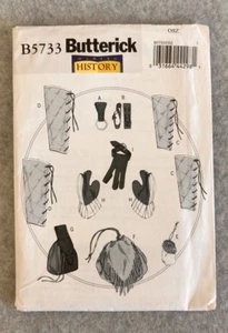 Sewing Patterns Making History Bracers Greaves Gloves Pouch Costume UNCUT B5733 - Picture 1 of 3