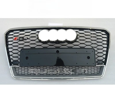 For Audi A7/S7 C7 RS7 2011-2014 Style Front Honeycomb Mesh Grill Grille Quattro - Image 1 of 2
