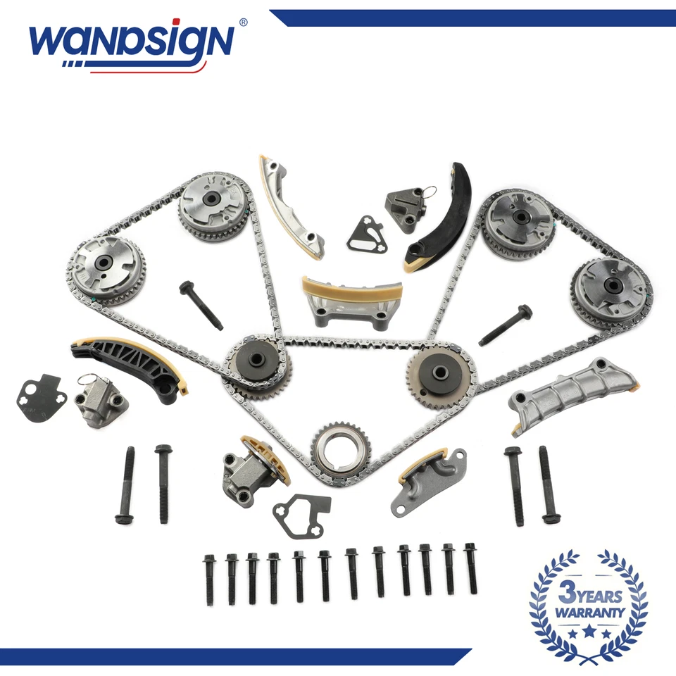 Kit de cadena de distribución con engranajes VVT para Cadillac ATS Chevy Buick GMC 3.0 3.2 3.6 07-22 Foto 1 de 4