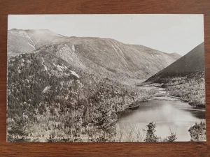 c1950s RPPC Echo Lake, Mt Lafayette, Franconia, Grafton County, NH - Picture 1 of 2