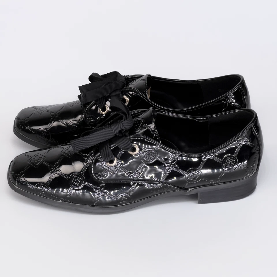 Aldo Agwenna Black Patent Leather Oxfords Women's Size 9 - Image 1 of 4