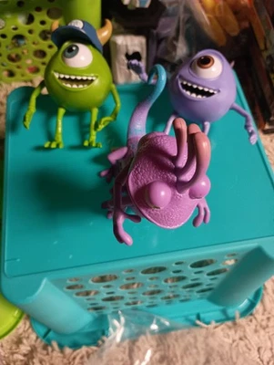 迪士尼皮克斯怪物公司兰德尔迈克和保罗铰接可动人偶 — 第 1/4 张图片