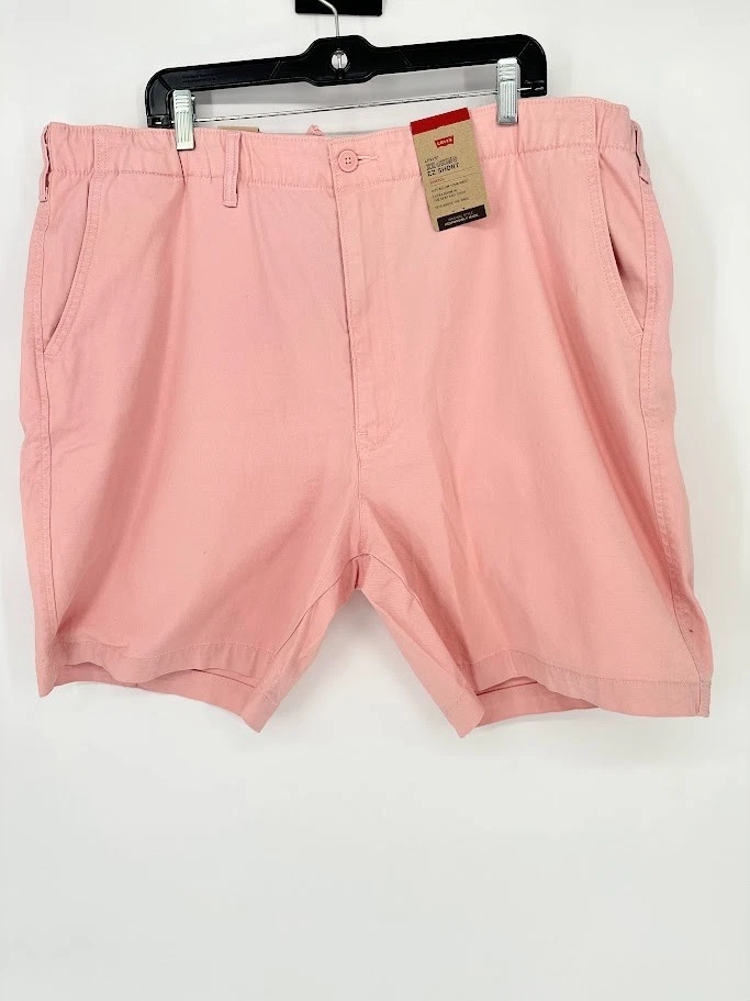 Levi's Shorts XXL Mens XX Chino EZ Shorts Stretch Pink 42" Waist 8" Inseam