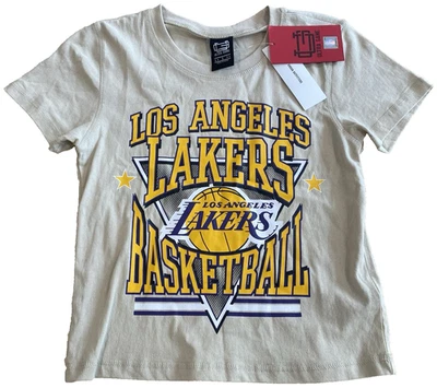 Camisa Urban Outfitters S Pequeña Los Angeles Lakers Ultra Juego Retro Crema Para Mujer Foto 1 de 4