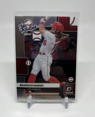 2022 Donruss Optic Brandon Marsh The Rookies #TR-8 RC - Image 1 of 2