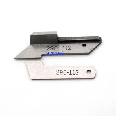 KUNPENG 1PCS Upper & Lower KNIFE fit for Rimoldi 228 229 263 264 265 327 329 330 529