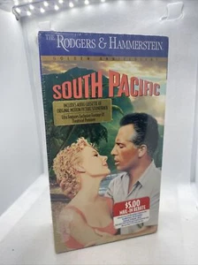 New Sealed - South Pacific VHS Tape w/Bonus Audio Cassette of Soundtrack - Picture 1 of 5