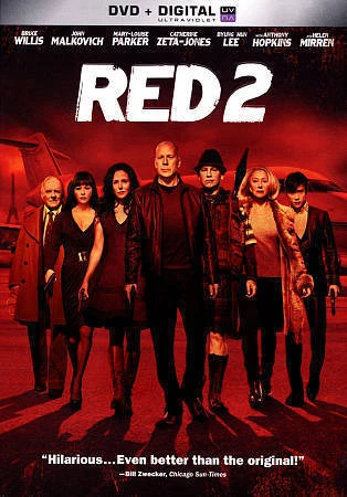 RED 2 (DVD, 2013, Includes Digital Copy UltraViolet)
