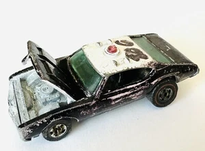Hot Wheels Redline 1974 Police Cruiser Olds 442 Diecast Base / Opening Hood - Picture 1 of 8