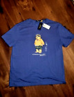 NEW NWT Mens Ralph Lauren Polo Beach Hawaiian Bear SS T-Shirt Shirt Size XL BLUE