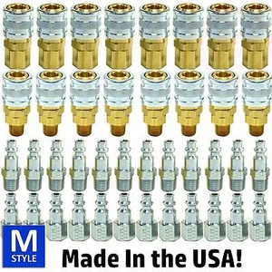 MADE USA - Raccordi tubi aria - Costruzione resistente - SENZA PERDITE Acquista il MIGLIORE! - Foto 1 di 10