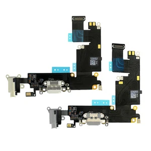 Para iPhone 6 Plus puerto de carga USB base micrófono auriculares cable flexible nuevo - Imagen 1 de 5
