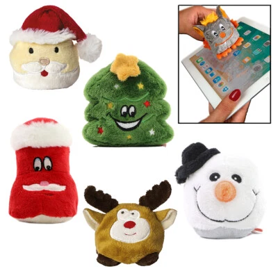 mbw Schmoozies® Weihnachten, plüschige Display-Reiniger, niedliches Design