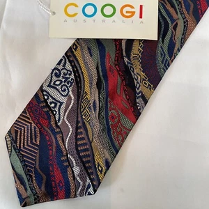 NEW Coogi Australia Men's Neck Tie 100% Silk USA - Picture 1 of 5