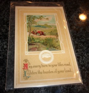 VINTAGE POSTCARD - BLESSINGS - 1910 GAUMANN - EMBOSSED - Picture 1 of 3