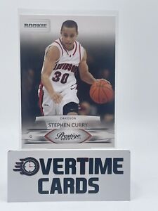 2009-10 Panini Prestige Stephen Steph Curry #230 Rookie  Card RC