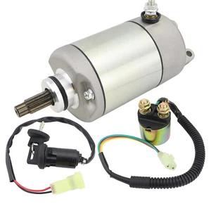 For Honda ATV 2009 TRX300X Starter&Relay&Bendix - Picture 1 of 13