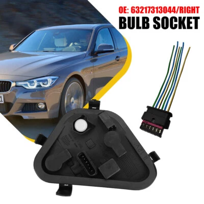 Panel de luz trasera derecha bombilla enchufe y enchufe para BMW 320i 328i 335i 2012-2015 Foto 1 de 4