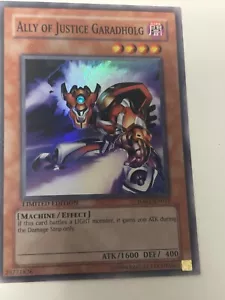 Ally of Justice Garadholg HA01-EN015 HOLO / FOIL YuGiOh 1996 KONAMI TAKAHASHI - Picture 1 of 2