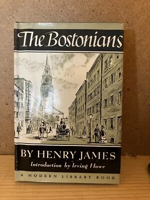 Henry James/The Bostonians Modern Library 1956 HC/DJ Nice Copy Foto 1 de 3