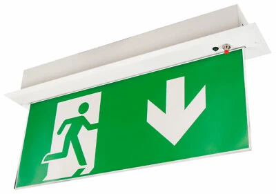 MCSHINE LED Fluchtwegleuchte Notleuchte Notausgang Exit Schild Fluchtweg Notbeleuchtung