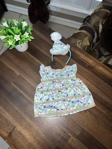 American Girl Bitty Baby Puppe Konfetti Cutie Kleid Set - Bild 1 von 2