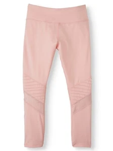 Avia Metallic Girl´s Stripe Active Leggings Size S Pink Frost --AD4-- - Picture 1 of 3