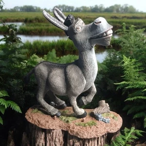 RARE OPEN MOUTH Donkey 6" Action Figure McFarlane Toys 2001 Open No Box - Picture 1 of 7