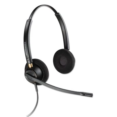 Auriculares de diadema Plantronics EncorePro HW520 negros -89434-01 ¡NUEVOS! Foto 1 de 4