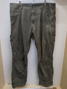 Pantalone Kuhl Revolvr Uomo 40x32 Verde Tinta Patina Outdoor Escursionismo Campeggio Dritto - Foto 1 di 12