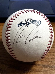 RON COOMER SIGNED AUTOGRAPHED OML BASEBALL!  Twins, Yankees, Cubs, Dodgers! - Picture 1 of 2