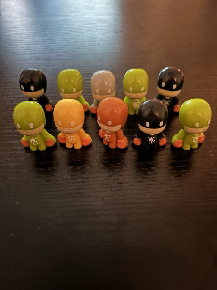 Lote De 10 Gogos Crazy Bones Nasako 2007 Diferentes Colores ¡Raro! Foto 1 de 1