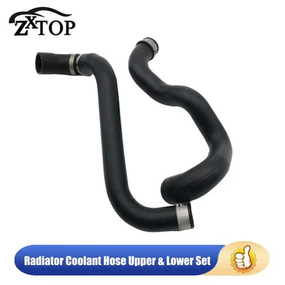 Fits Mercedes Benz E320 2003-05 3.2L 2Pcs Radiator Coolant Hose Upper & Lower - Image 1 of 4