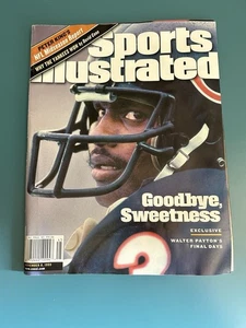 NEWSSTAND Sports Illustrated 11/8/1999 Walter Payton Goodbye Sweetness Bears NFL - Picture 1 of 8