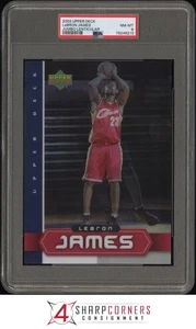 2003 UPPER DECK JUMBO LENTICULAR LeBRON JAMES RC CAVALIERS PSA 8 - Picture 1 of 3