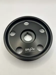 Spoox Peugeot 206 GTi 180 Billet Legierung Boden Motorscheibe EW10J4S - schwarz - Bild 1 von 3