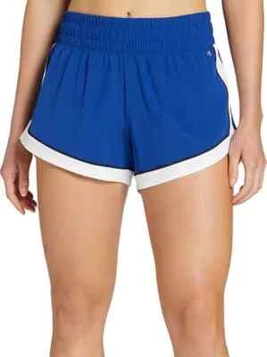 DSG ' MALLA ZANCADA PANTALONES CORTOS DE TIRO ALTO ' MUJER ' TALLA PEQUEÑA ' COBALTO PUNCH Foto 1 de 4