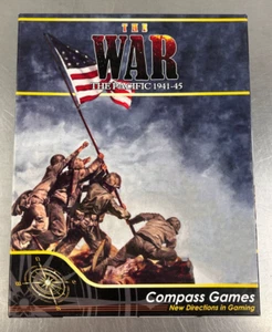 The War Pacific 1941-45 Compass Games Board Game Unpunched - Picture 1 of 9