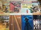 Vintage Lot Of 8 The Furrow John Deere Magazines. Vintage John Deere Brochure Ad