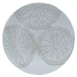 Mikasa DANIELA purple 13 INCH ROUND PLATTER 260267 - Picture 1 of 2