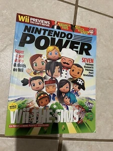 Nintendo Power Volume 214: April 2007 The Sims Paper Mario Pokemon Wii Magazine - Picture 1 of 6