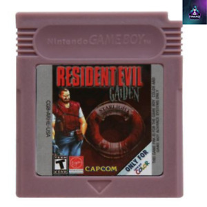 Resident Evil Gaiden 16 Bit Game Boy Color GBC cartridge Video Game Console