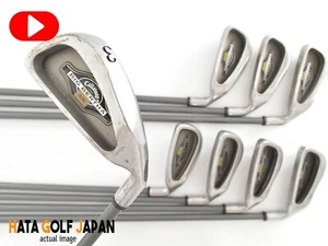8Pcs Callaway BIG BERTHA SUPER JV100 Regular R Flex 3-4-5-6-7-8-9-P PW RH Irons - Picture 1 of 17