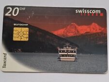 Vintage Retro PTT Phone Card Company Swiss Taxcard Telecom chip Swisscom MJaussi