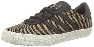 Scarpe da ginnastica uomo Adidas Originals Gazelle 70S marrone scuro bianco tweed B24979 - Foto 1 di 1