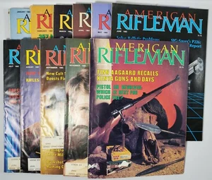 11 Vintage THE AMERICAN RIFLEMAN Lot Offiziell 1983 NRA Magazin Gewehrpistole - Bild 1 von 2